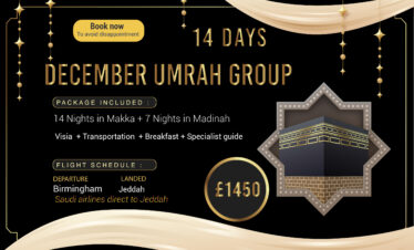 December Umrah from Birmingham